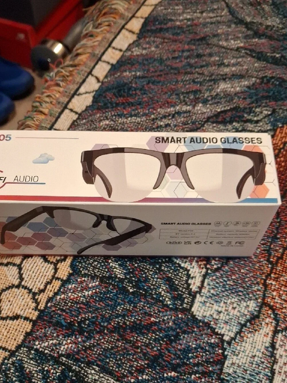 Smart Audio Glasses - Black Photochromic Hi‑Fi Audio Glasses
